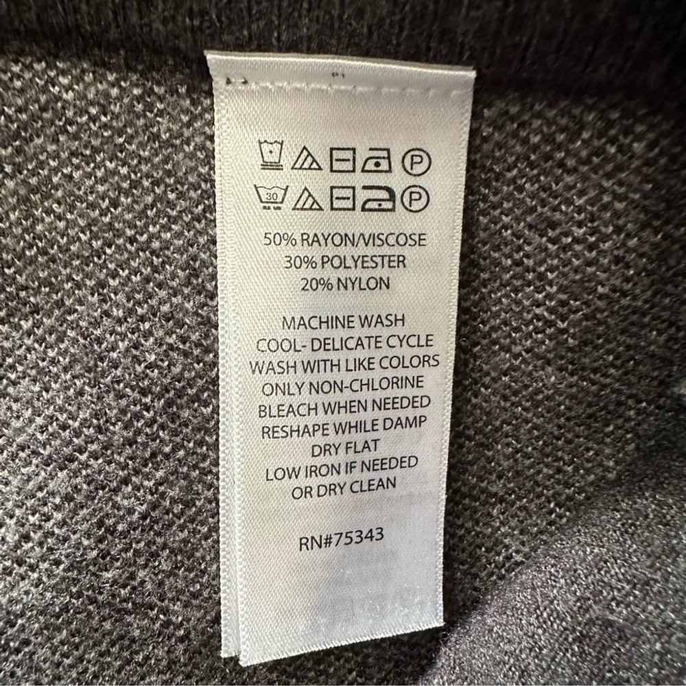 Joie Geometric Print Knit Joggers Sweatpants Grey Size Small Loungewear - Picture 5 of 13